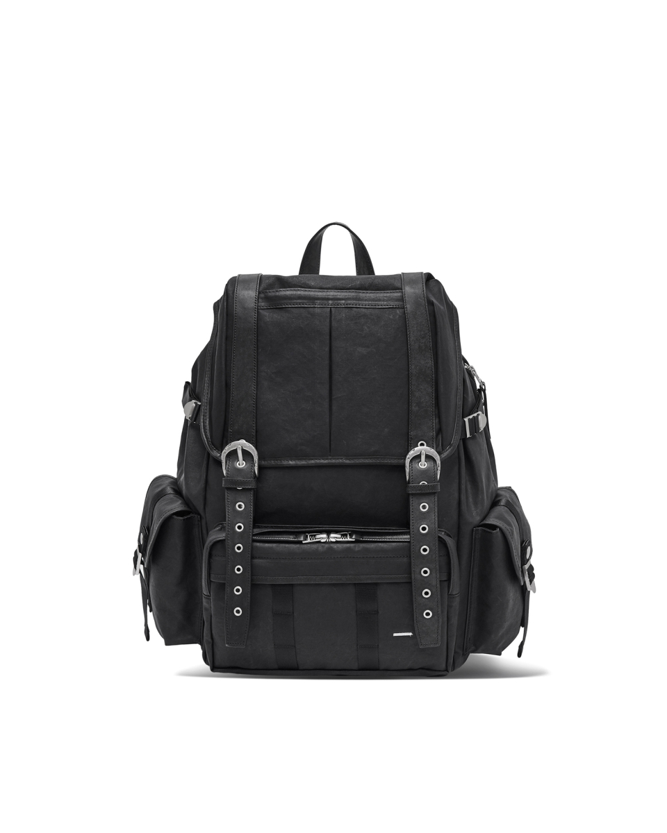 월스와일 무브먼트(WORTHWHILE MOVEMENT) 버클드 럭색 (블랙) - 사이즈 & 후기 | 무신사