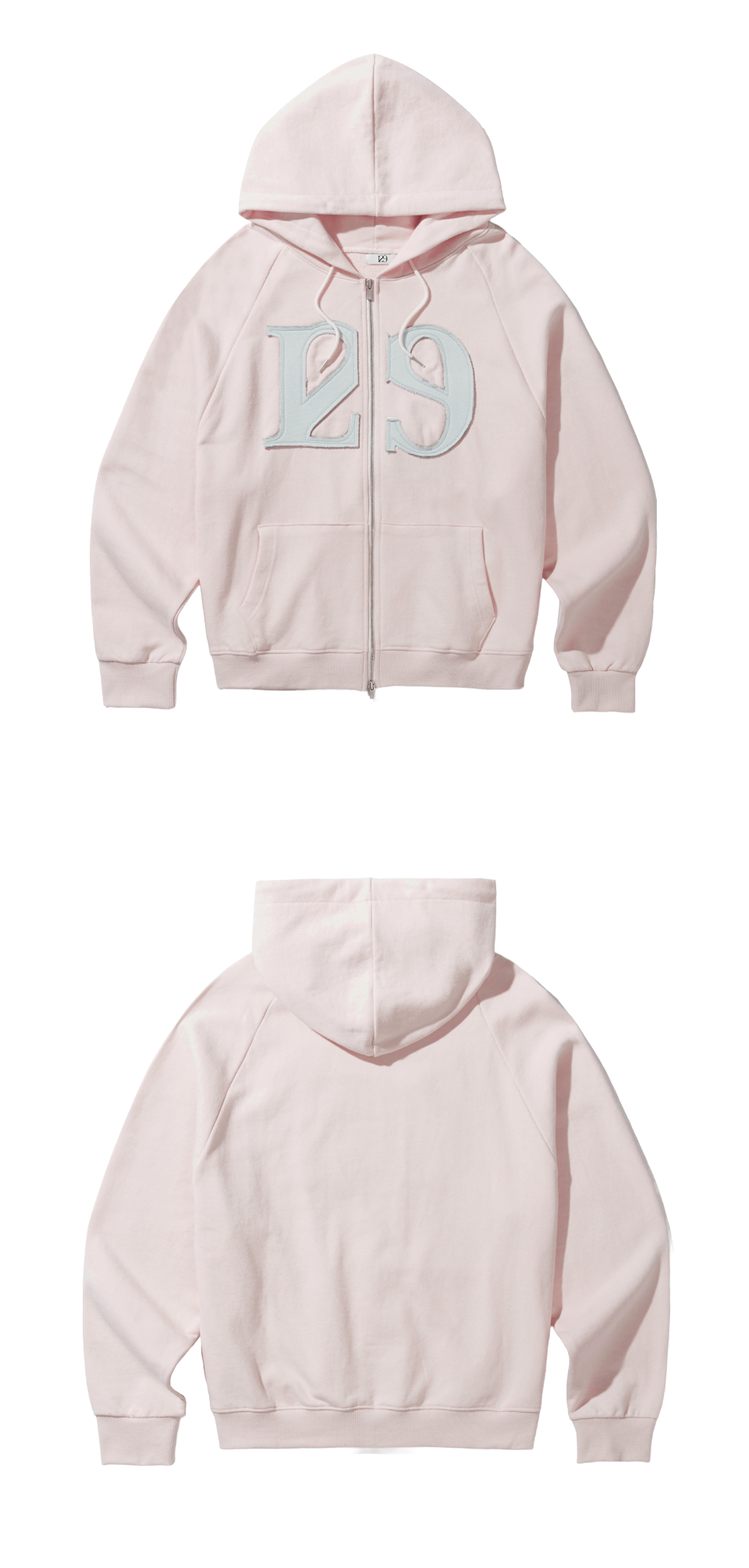 MUSINSA公式 | ILLIGO 129 Logo Patch Hooded Zip-Up - 6 COLOR