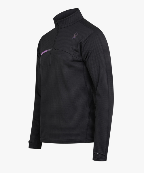 Мужская Running Half-Zip Футболка SPKWCNRL232MBLK