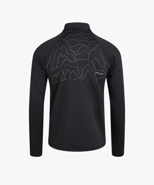 Мужская Running Half-Zip Футболка SPKWCNRL232MBLK