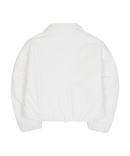 (w) TCM round collar padding (white)
