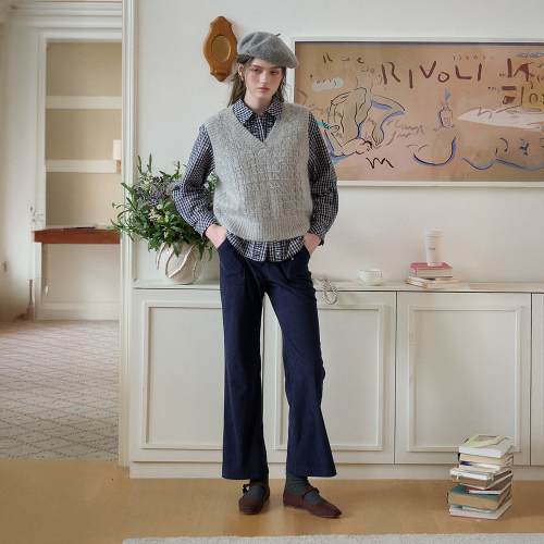 SR_Commuter corduroy slacks_2color