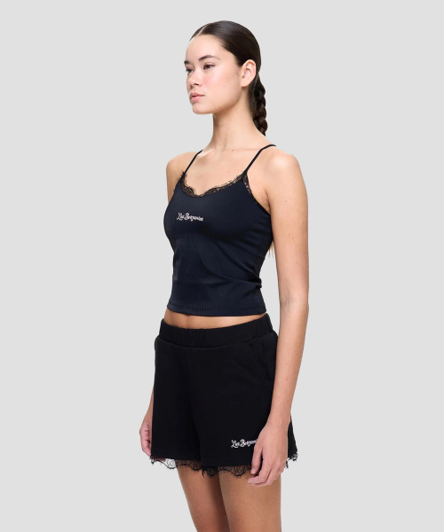 (W) Майка-топ TANK TOP 007 BLACK