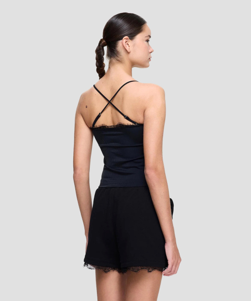 (W) Майка-топ TANK TOP 007 BLACK