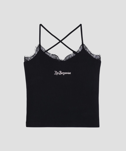 (W) Майка-топ TANK TOP 007 BLACK