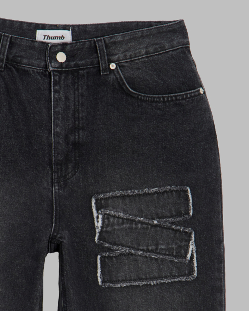 CUTTING PATCHED DENIM 13
