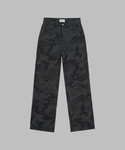 CAMO WIDE CARGO PANTS 14