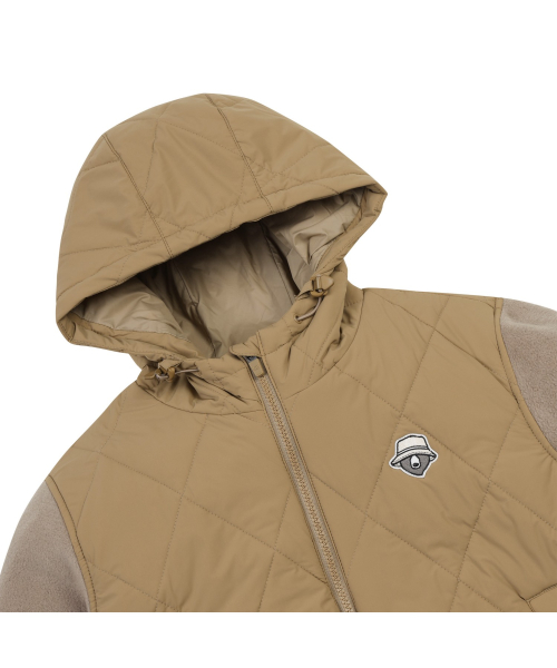 (W) Fleece Hybrid Padded Jacket G5UAW25821BEX