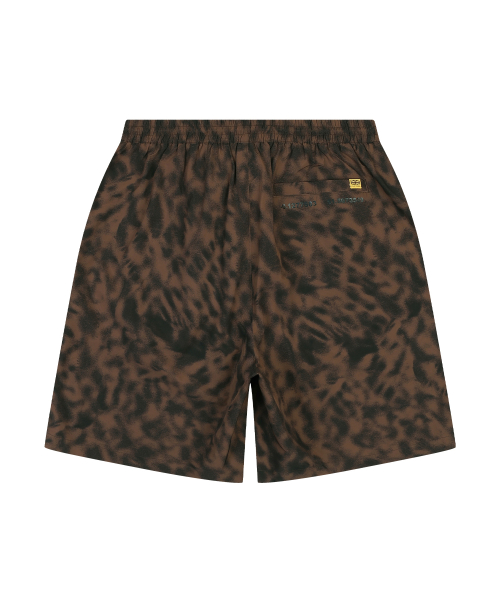 PATTERN SHORTS[BROWN]