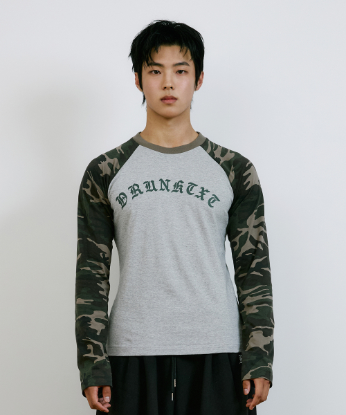 Logo Reglan Long Sleeve Camo