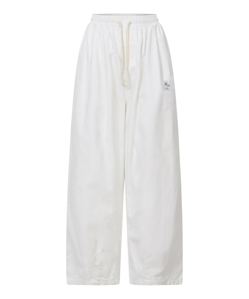 CORVIN PINTUCK WIDE BANDING PANTS(3Color)