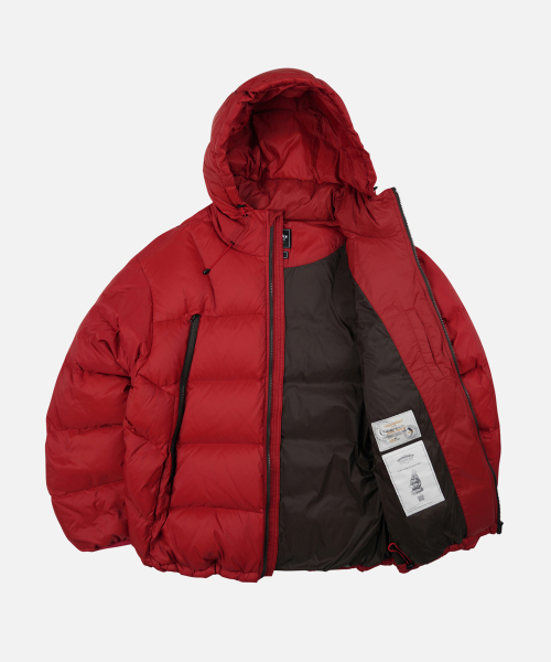 ALTAVIA DOWN PARKA_ RED
