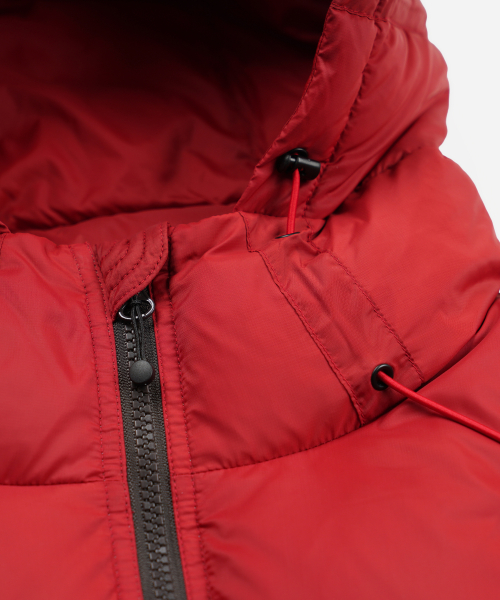 ALTAVIA DOWN PARKA_ RED