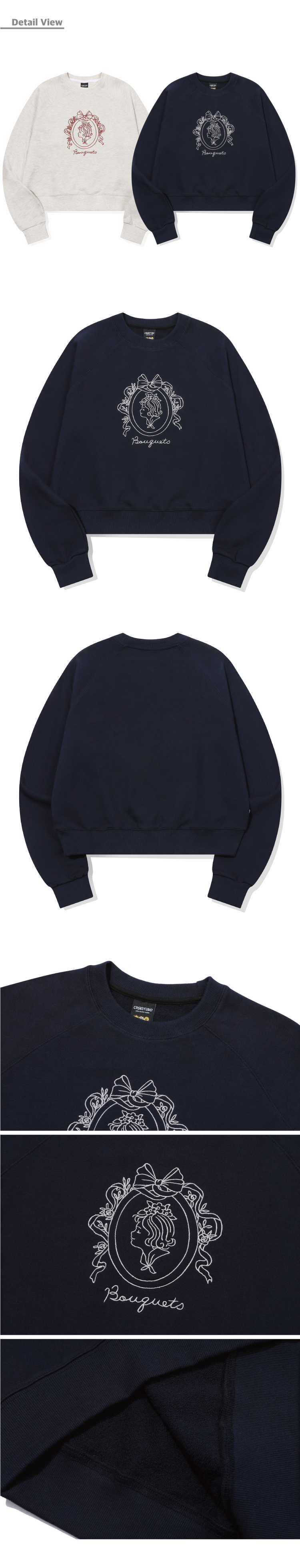 RAGLAN SWEATSHIRT - 2 COLORS NAVY