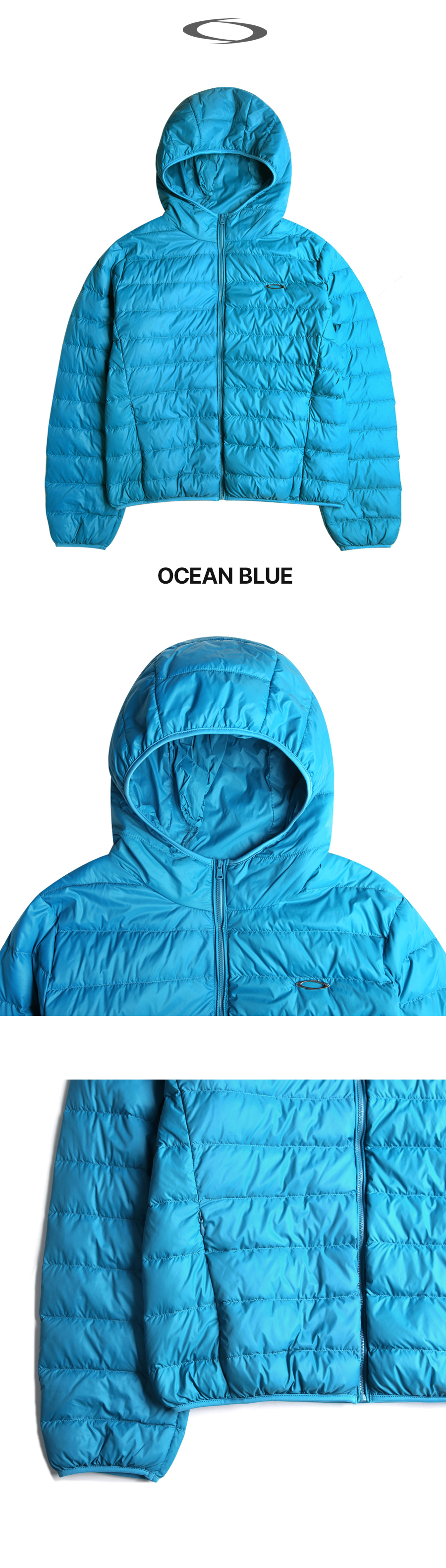 LIGHTWEIGHT HEAT JACKET - 11 COLORS OCEAN BLUE