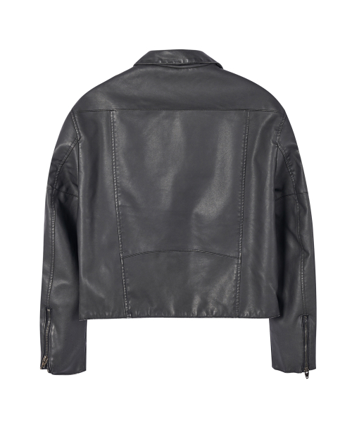 Кожаная куртка Fade Low_Black