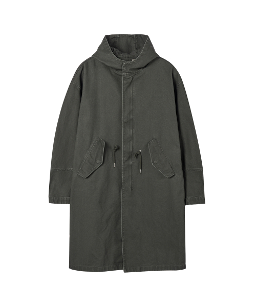 Парка фиштейл Dusty Washed Khaki