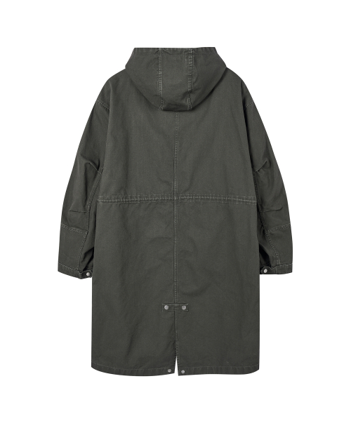 Парка фиштейл Dusty Washed Khaki
