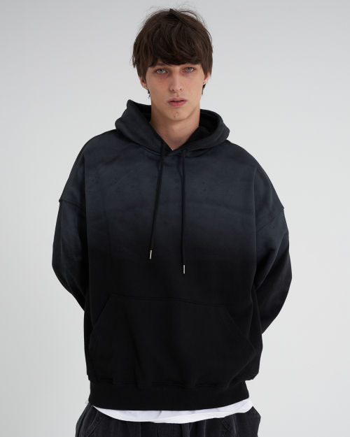 Худи Half Spray Black