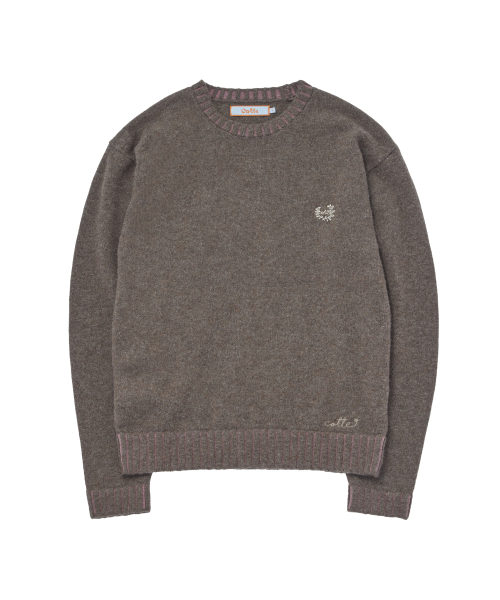 Классический двухцветный трикотажный топ в рубчик (Light Grey)