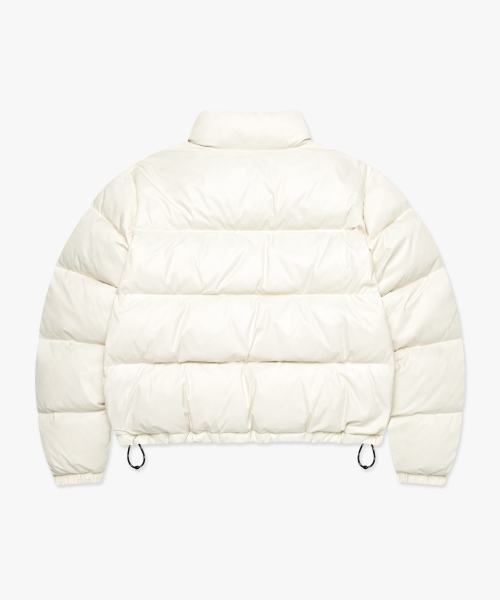 WM OG CROP PUFFER DUCK DOWN PARKA cream