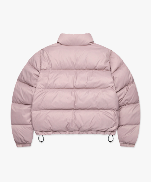 WM OG CROP PUFFER DUCK DOWN PARKA pink