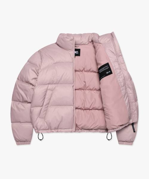WM OG CROP PUFFER DUCK DOWN PARKA pink
