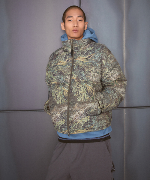CAMO OG PUFFER DUCK DOWN PARKA multi