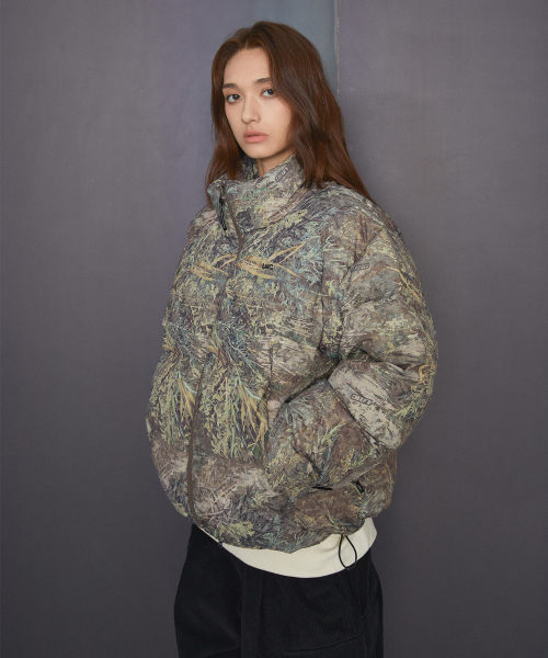 CAMO OG PUFFER DUCK DOWN PARKA multi