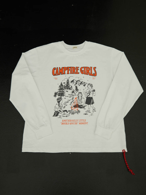 Лонгслив Campfire Girls (White)