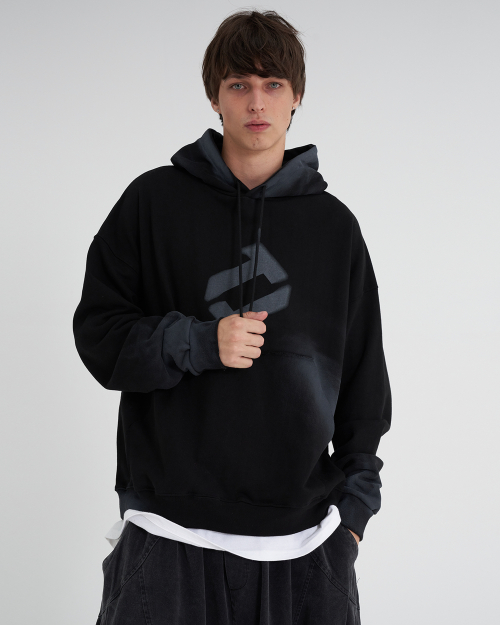 Худи T2 Spray Black