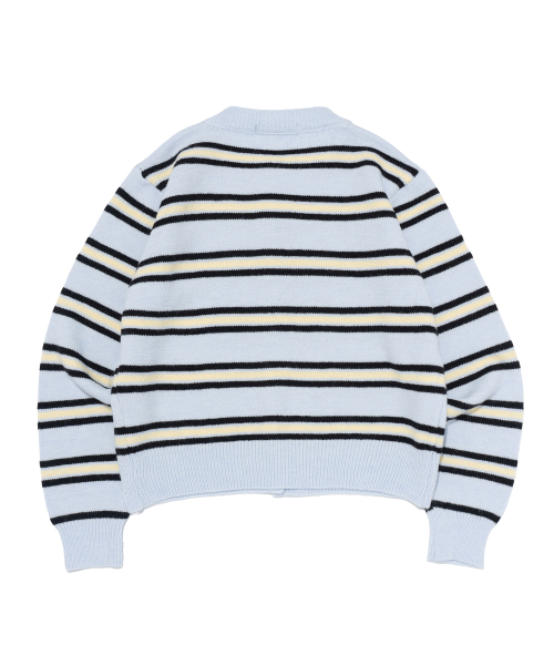 MULTI-STRIP CARDIGANBLUE