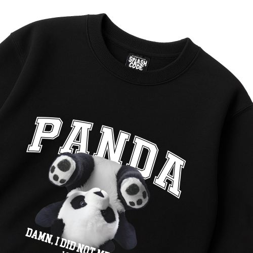 Плотный свитшот Black - Panda