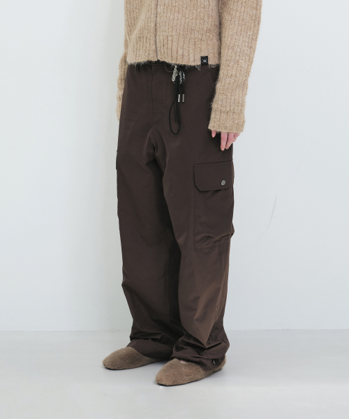 Padded Cargo брюки (Brown)