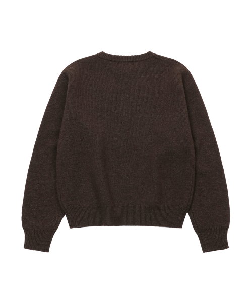 Solaris Jacquard Knit Brown