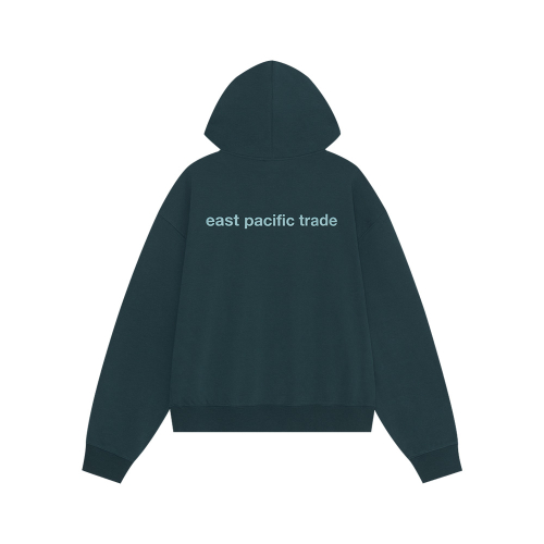 SEL FLUFF CLASSIC LOGO HOODIE(DEEP GREEN)