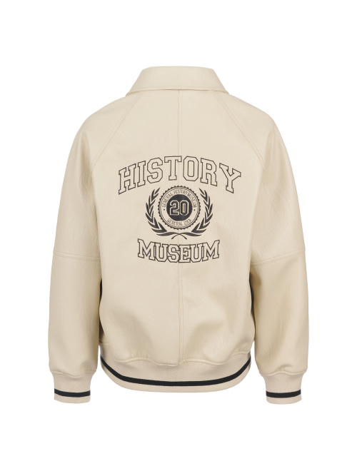 [восстановленный] GI музей Varsity куртка [BEIGE] / SBC1U07007