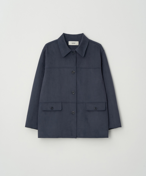 Suede Half куртка (Blue)