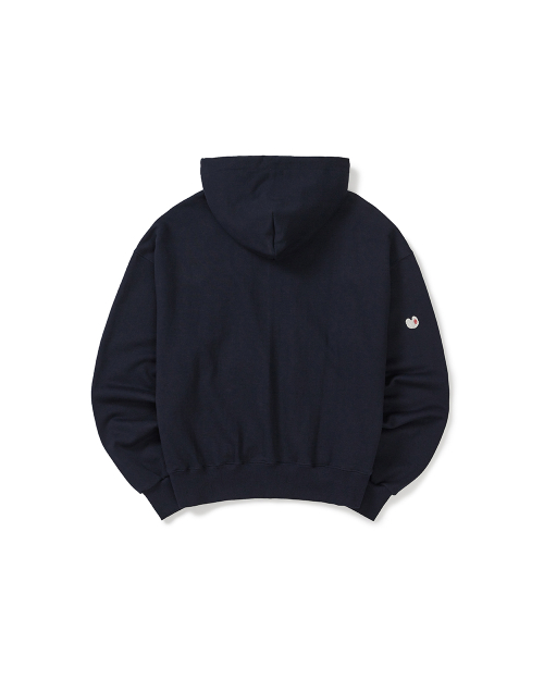 Gardener hoodied zip-up / темно-синий