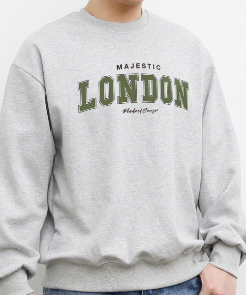 Свитшот Majestic London semi-overfit унисекс (4 цвета)