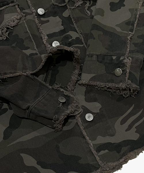 Куртка в стиле гранж с камуфляжем_khaki