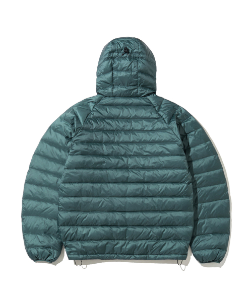 Легкий пуховик Hike Dark Green