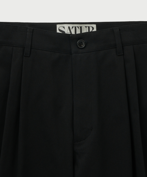 Свободные хлопковые чиносы Black