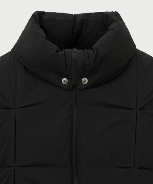 Двусторонний пуховик Orta Nylon 2-Way Collar Black
