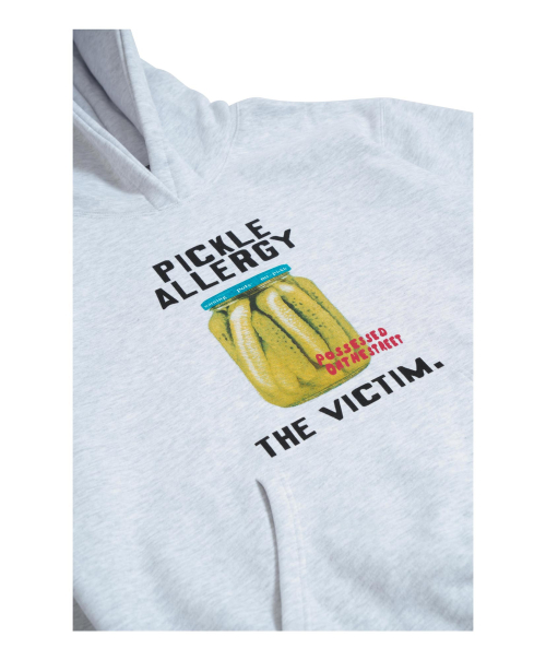 PICKLE ALLERGY худи [LIGHT GREY]