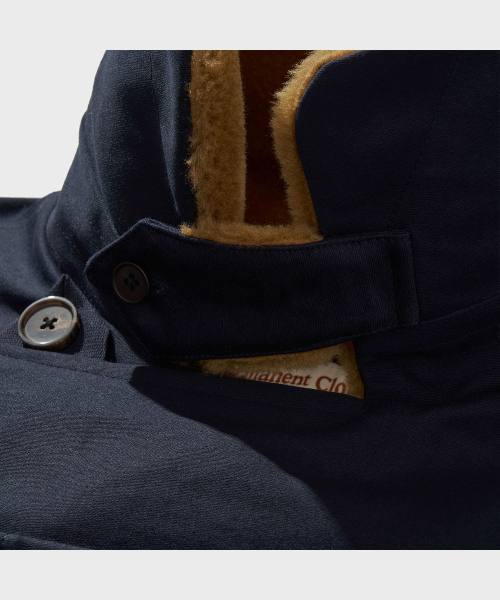 HEAVY MOLESKIN MOTORCYCLE FUR куртка [Deep Indigo]