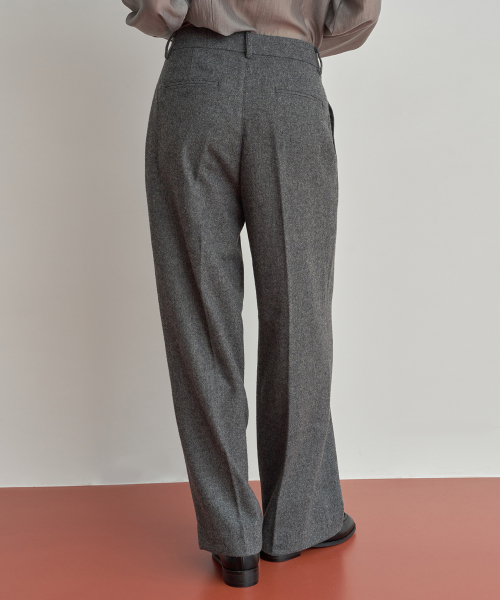 Классические шерстяные брюки Charcoal Grey