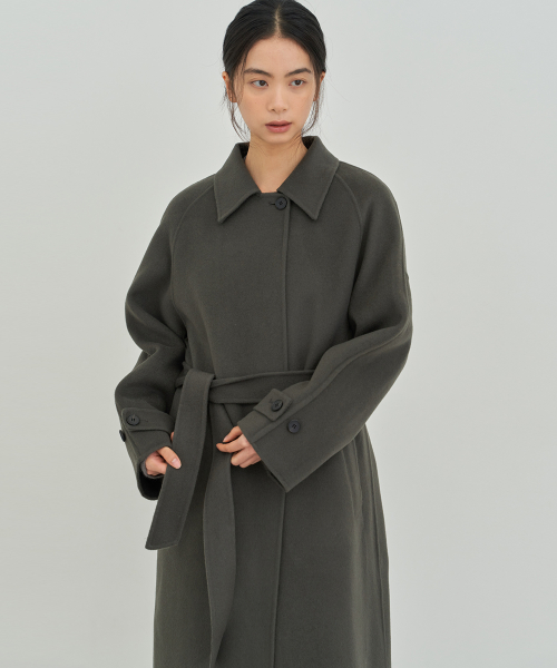 Пальто макси реглан Grey