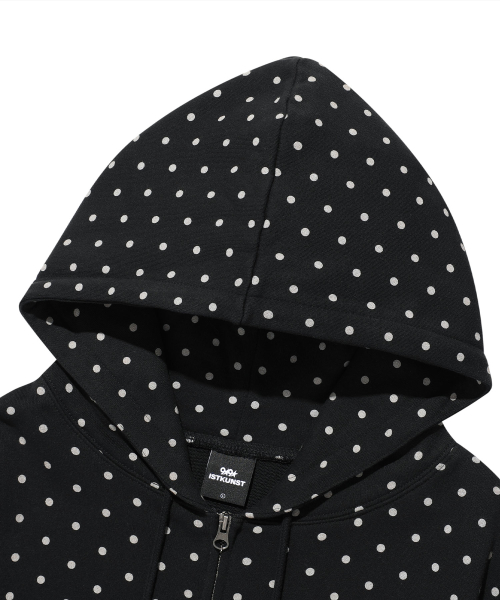 X9090 9STAR HOOD ZIP UP_BLACK(IK2FFMM485B)