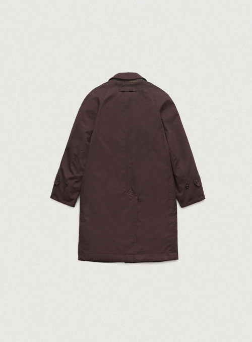 Bastide Reversible Trench Coat_Burgundy